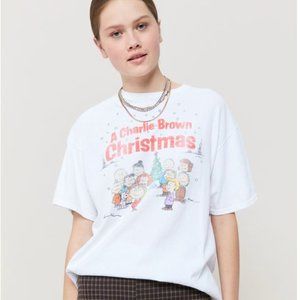 Charlie Brown Christmas Oversized Junk Food Tee